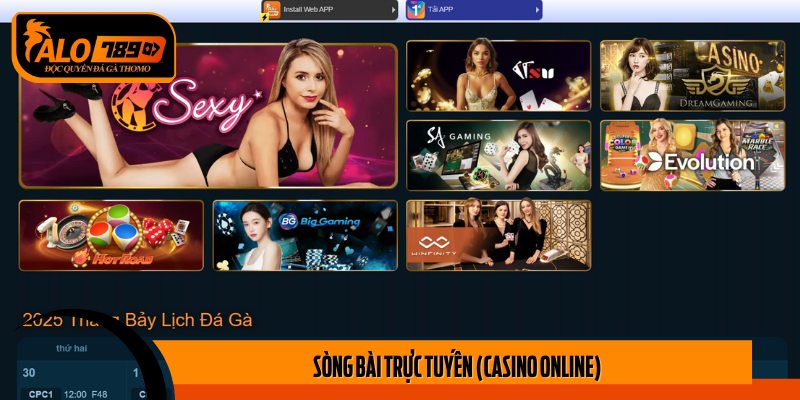 Giới thiệu casino online - Một không gian đích thực